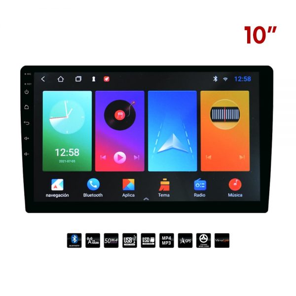 Radio Android 10 - IPS 2 DIN - 1+16G - AND1016 - Gravity Car Audio,  Amplificadores, Subwoofers, Speakers y Cables